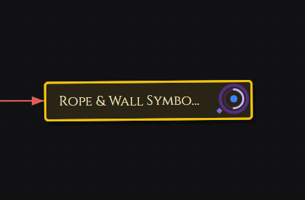 A canvas card close-up showing the purple checklist ring in the top-right corner and the gold inspiration diamond just to its left